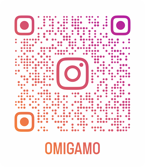 「近江鴨」インスタグラムアカウント QRコード